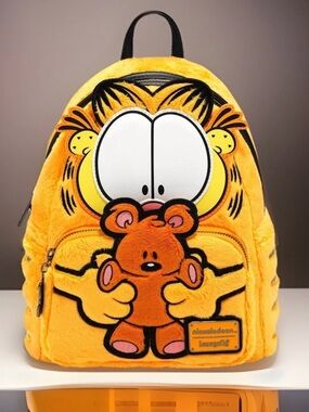 Garfield Plush with Teddy Nickelodeon Loungefly Backpack
